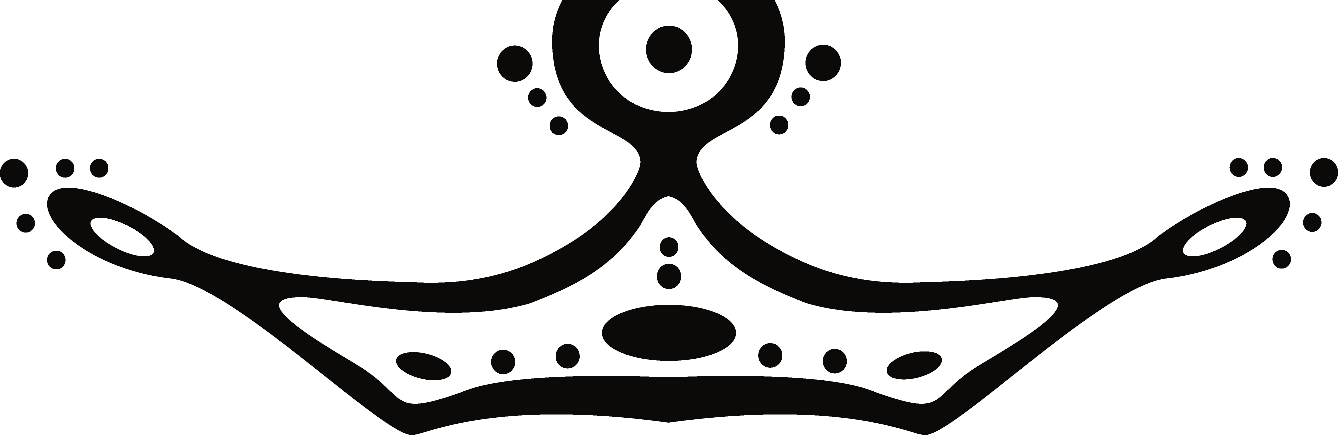 Crown on gold