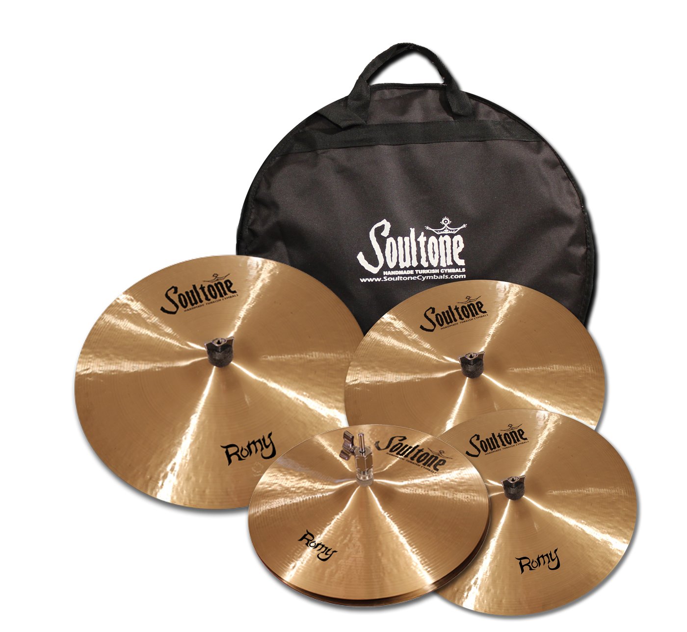 Romy Cymbal Pack cymbals